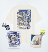 T-Shirt RENDEZ-VOUS - HELLO x CONE THE WEIRD - Cream