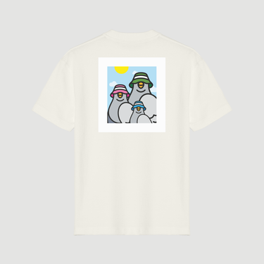 T-Shirt FAMILY - Cream
