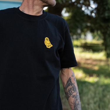 T-Shirt EMBLEM - Noir/Jaune