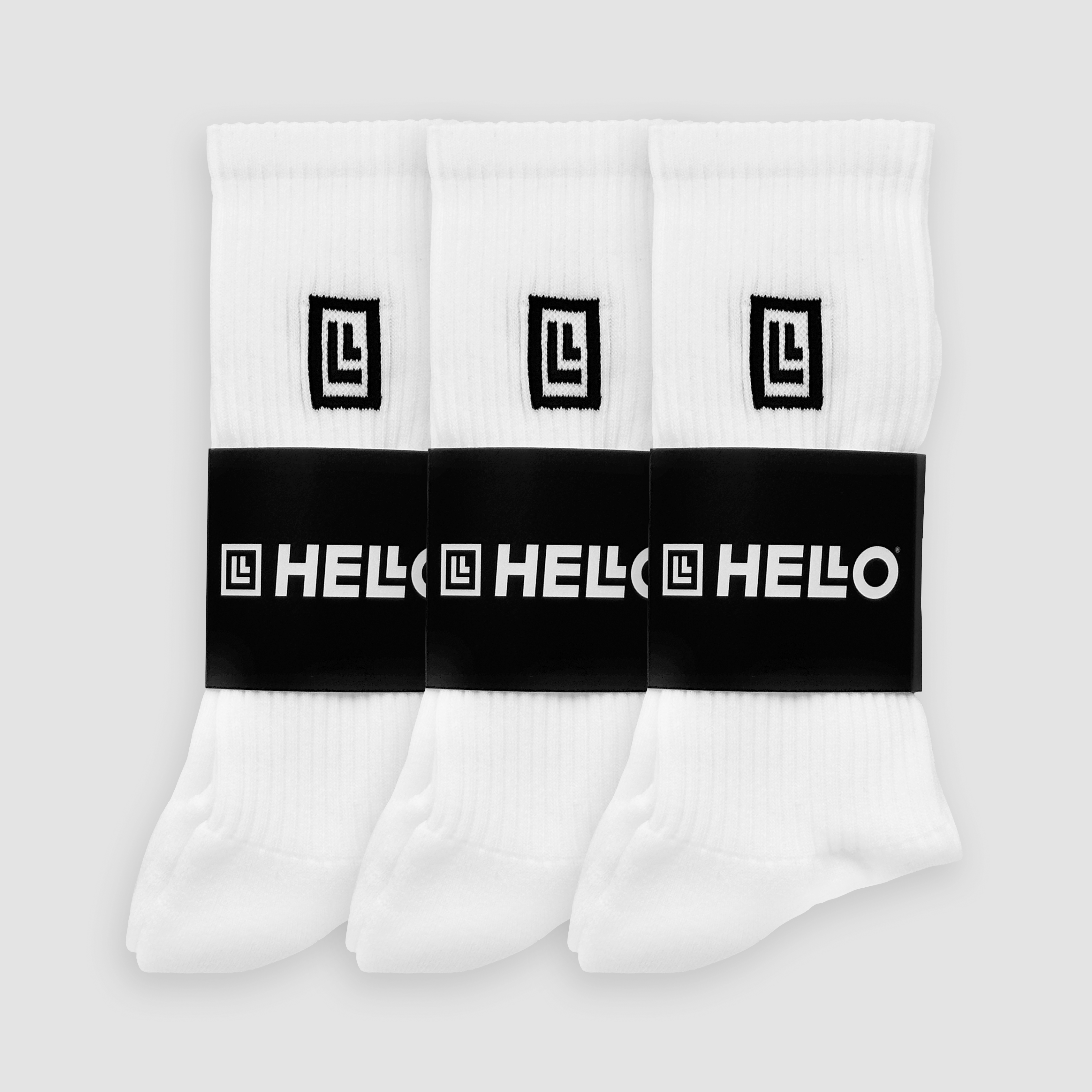 Chaussettes HELLO « ULTRACONFORT » Pack x3