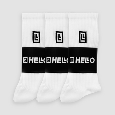 Chaussettes HELLO « ULTRACONFORT » Pack x3