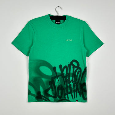 T-Shirt Graffiti - Green - XS